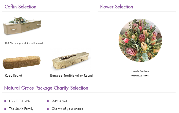Pure Grace Funeral Package Natural Funerals Perth