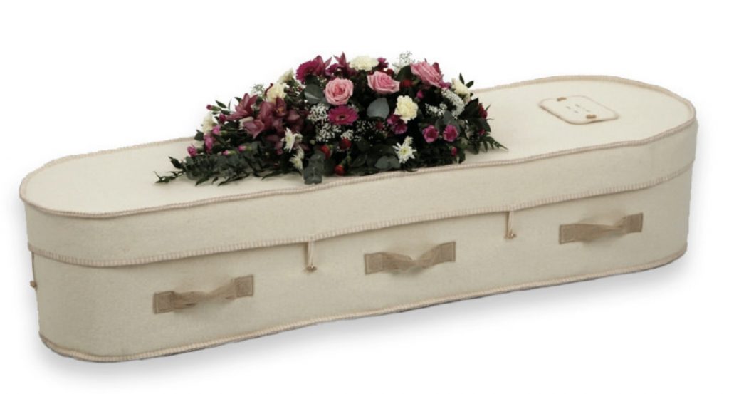 Wool Eco Coffin Gift of Grace Funerals